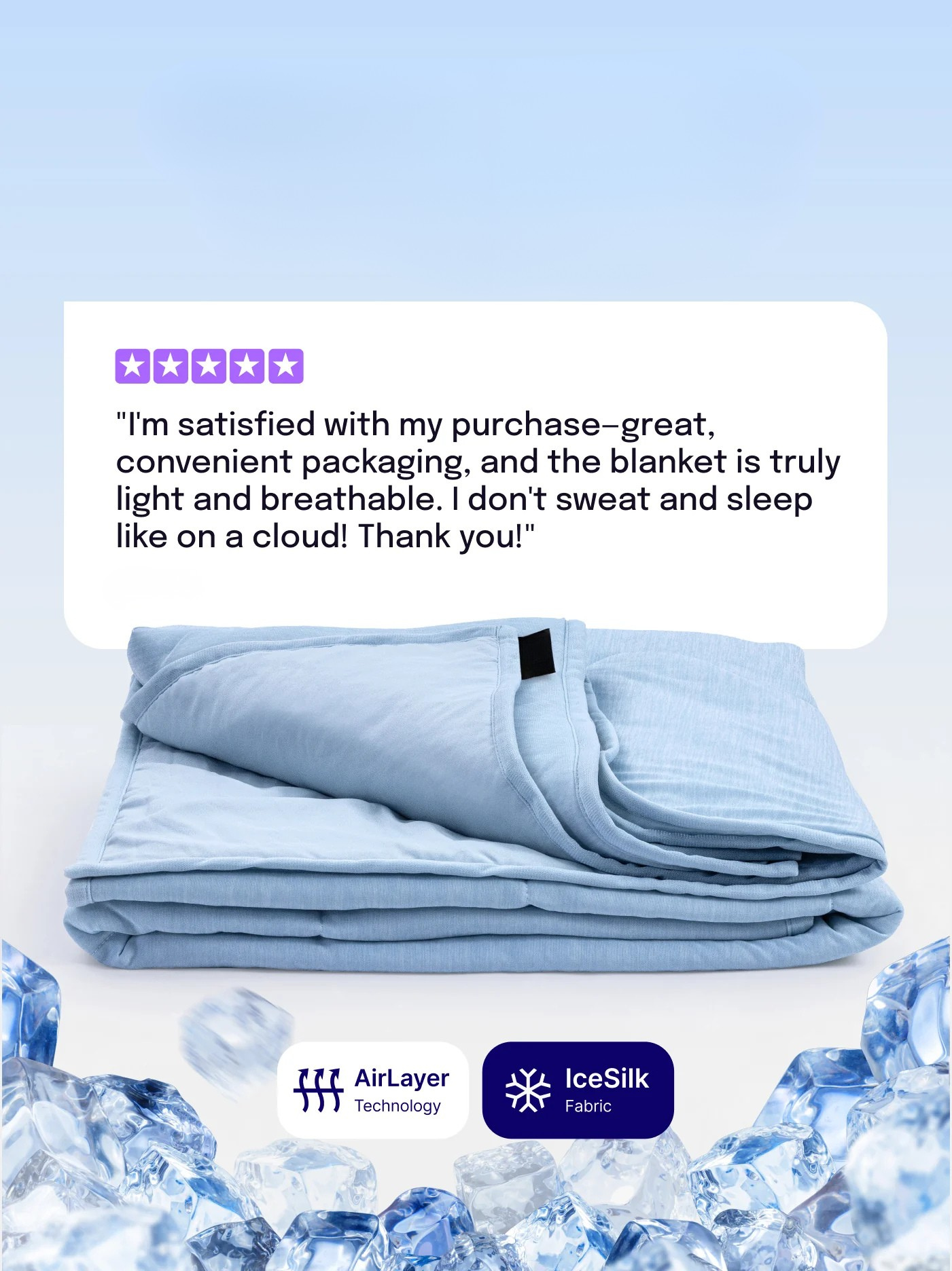 Electra Ice Cooling Blanket